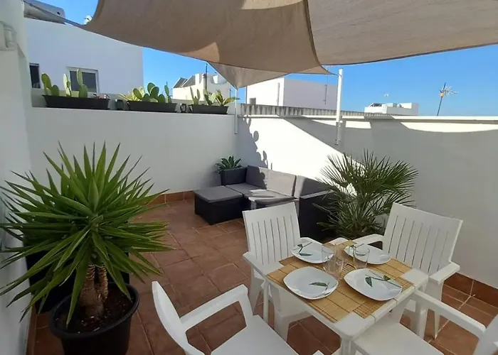 公寓 Atico-duplex Palmeras